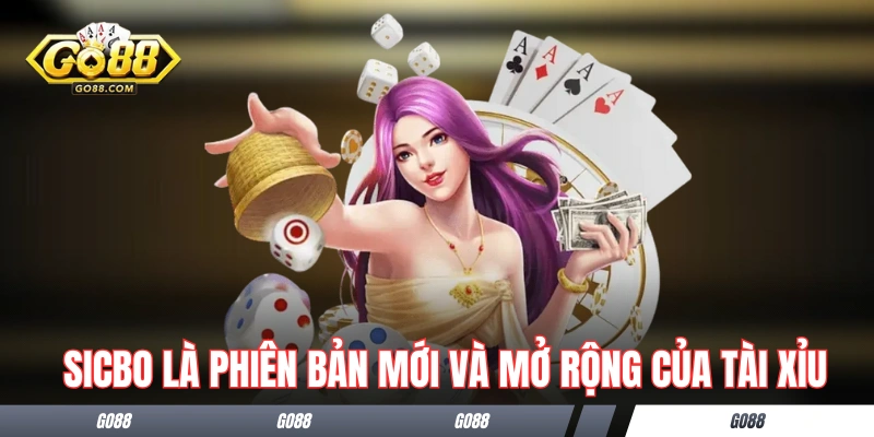 Sicbo GO88 - Trải Nghiệm Xóc Đĩa Phiên Bản Chuẩn Quốc Tế 1 Sicbo GO88 là phiên bản mới và mở rộng của tài xỉu